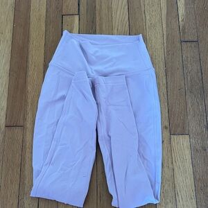 Pink lululemon align leggings